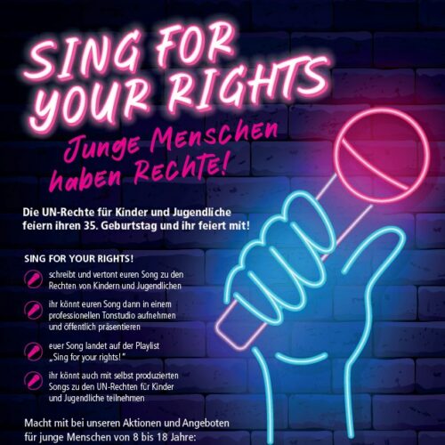 “SING FOR YOUR RIGHTS” !